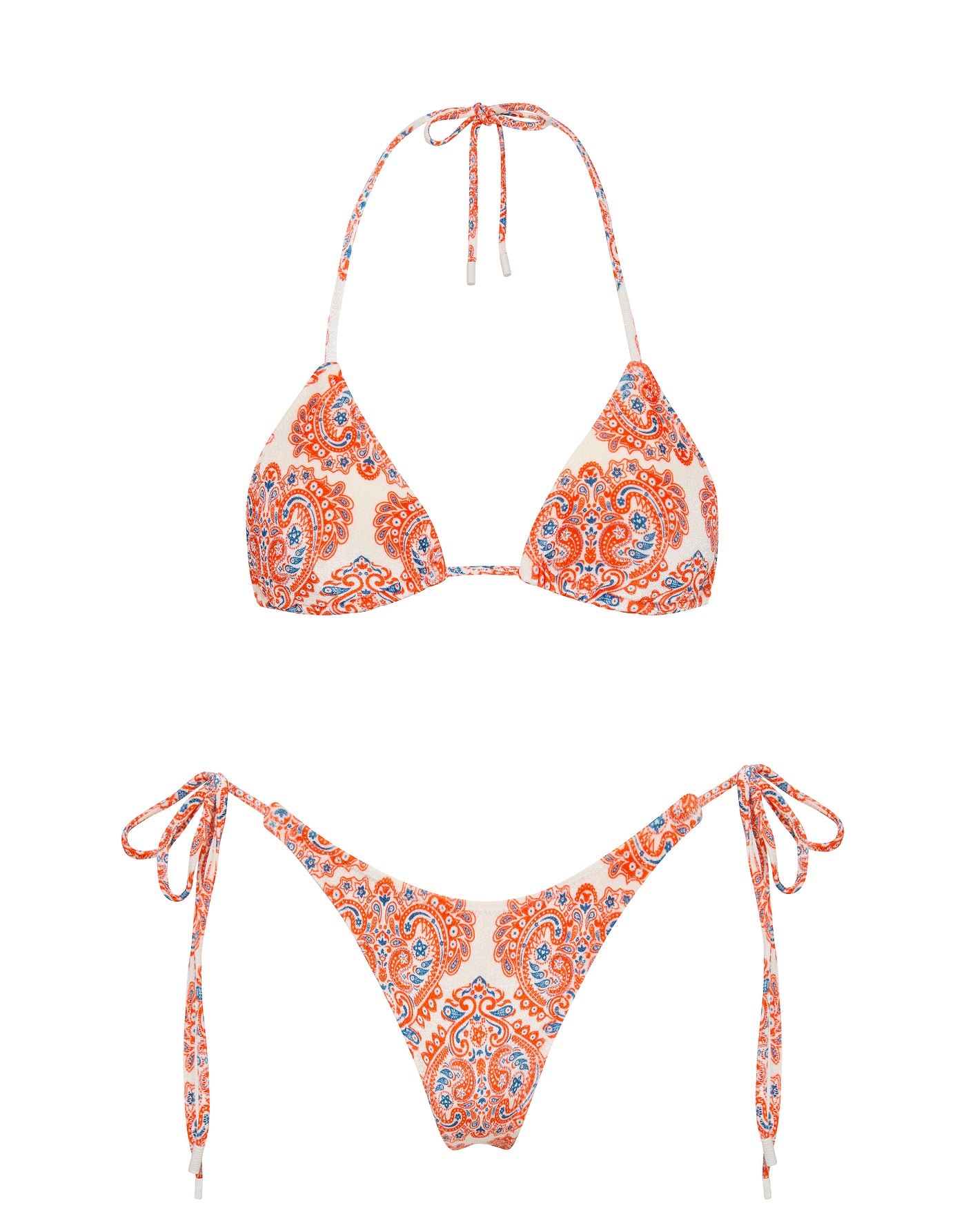 VINCA - VOTTO Velvet Triangle Bikini Set